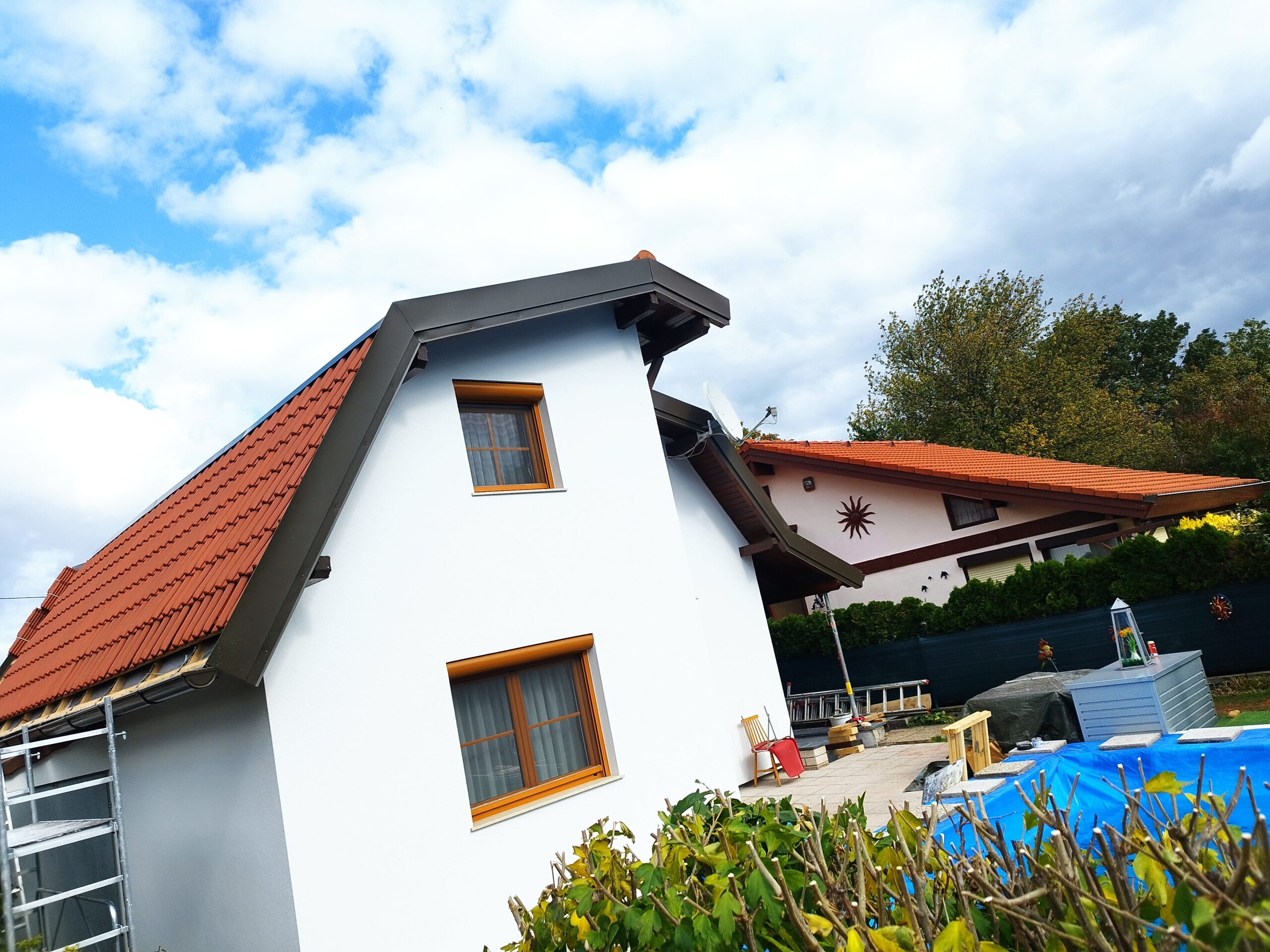 Formdach CT – Detailaufnahme eines sanierten Daches